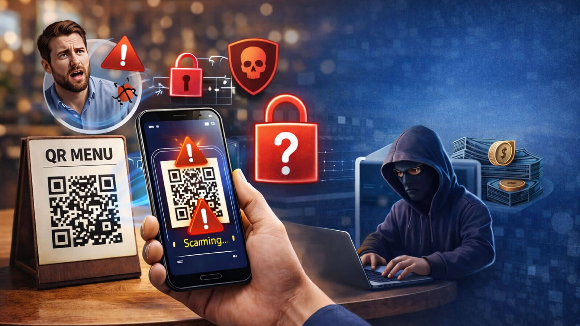 QR Menü Güvenli mi? Müşteri ve İşletme Açısından Riskler