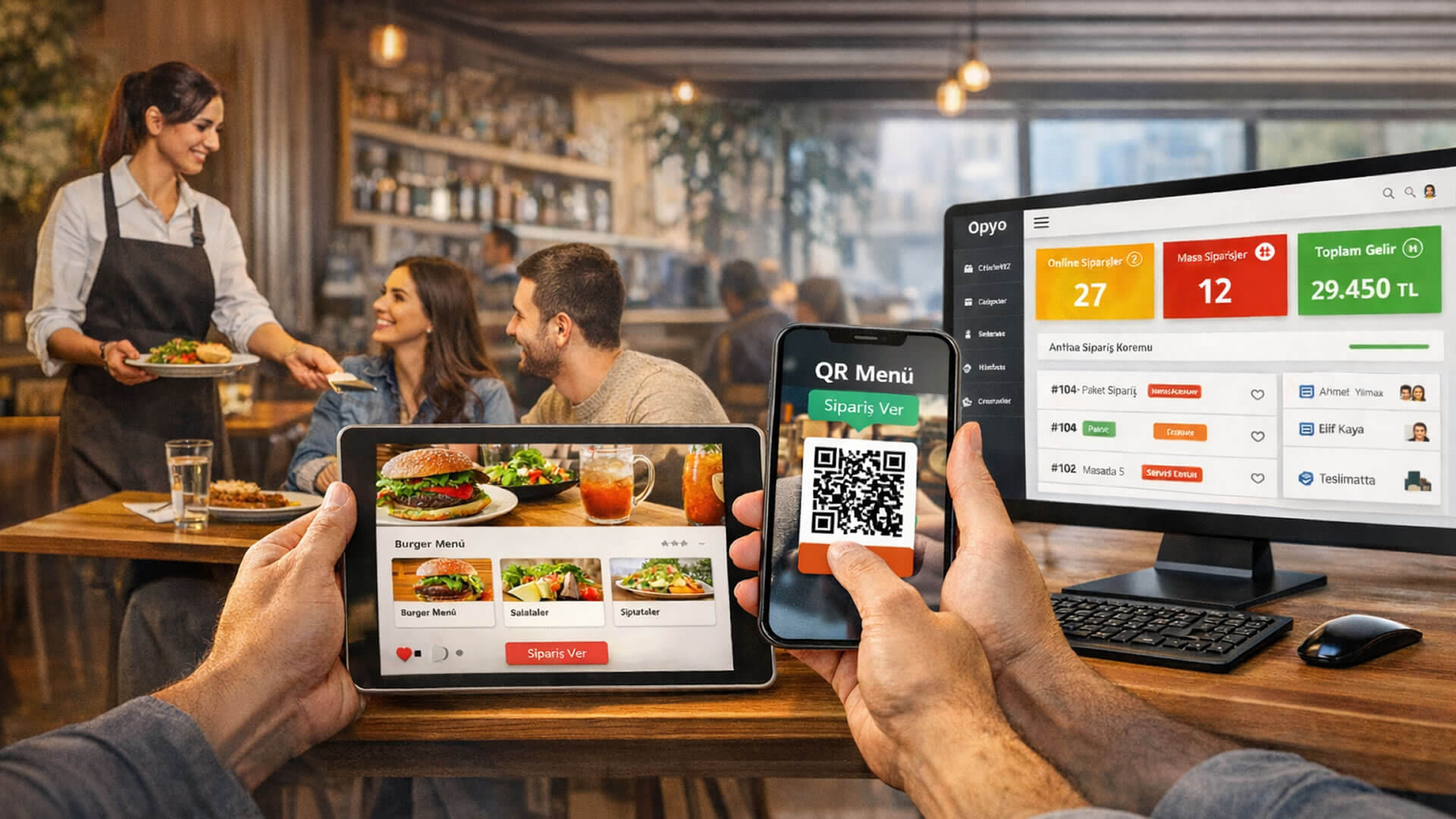 Restoran Sipariş Sistemi